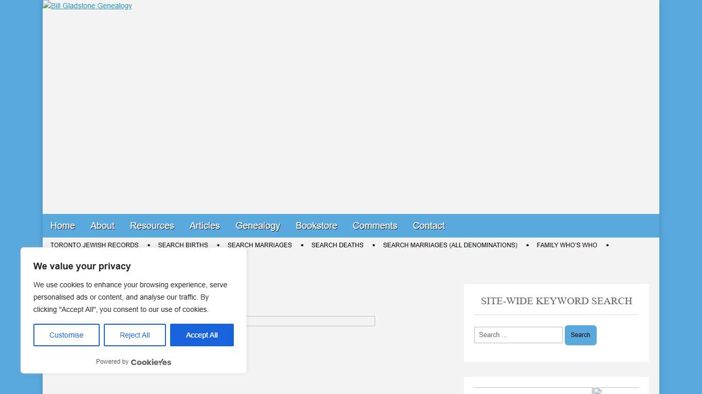 Solving the Puzzle of a Changed Surname (2026) – Bill Gladstone Genealogy